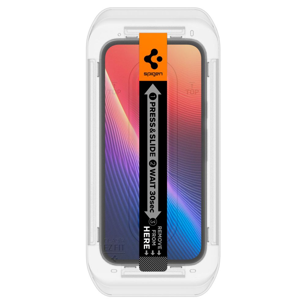 Google Pixel 9a Spigen GLAS.TR \"EZ FIT\" Tempered Glass Screen Protector 2 pcs.