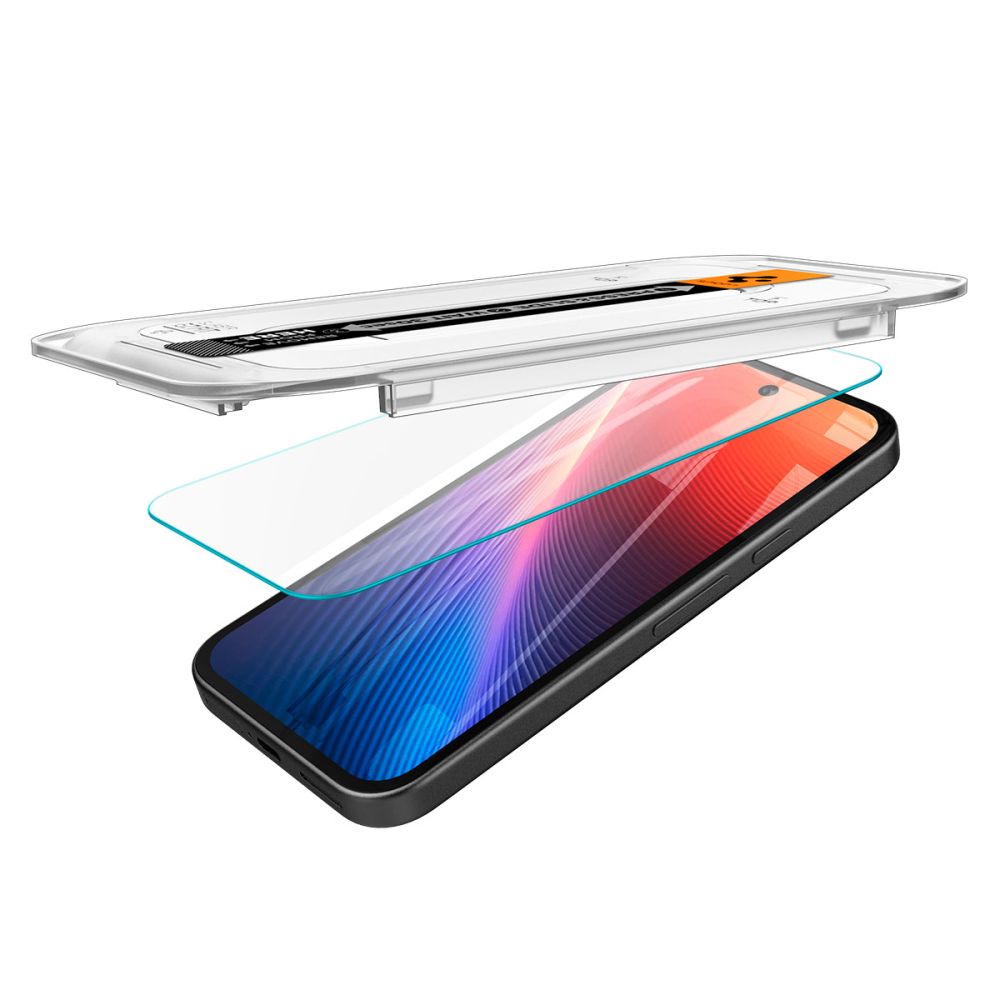 Google Pixel 9a Spigen GLAS.TR \"EZ FIT\" Tempered Glass Screen Protector 2 pcs.