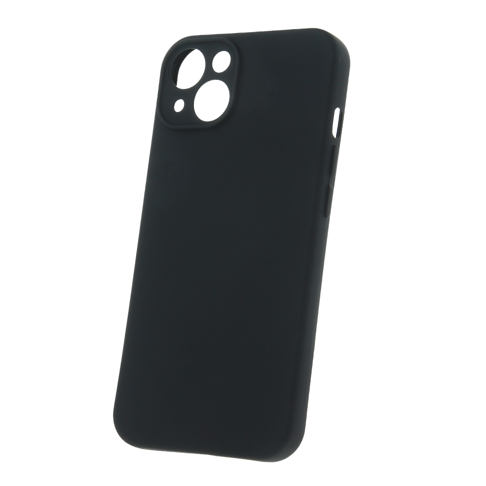 Apple iPhone 16e / 17e / SE (2025) 6.1\'\' Matt Silicone Color Case Cover, Black