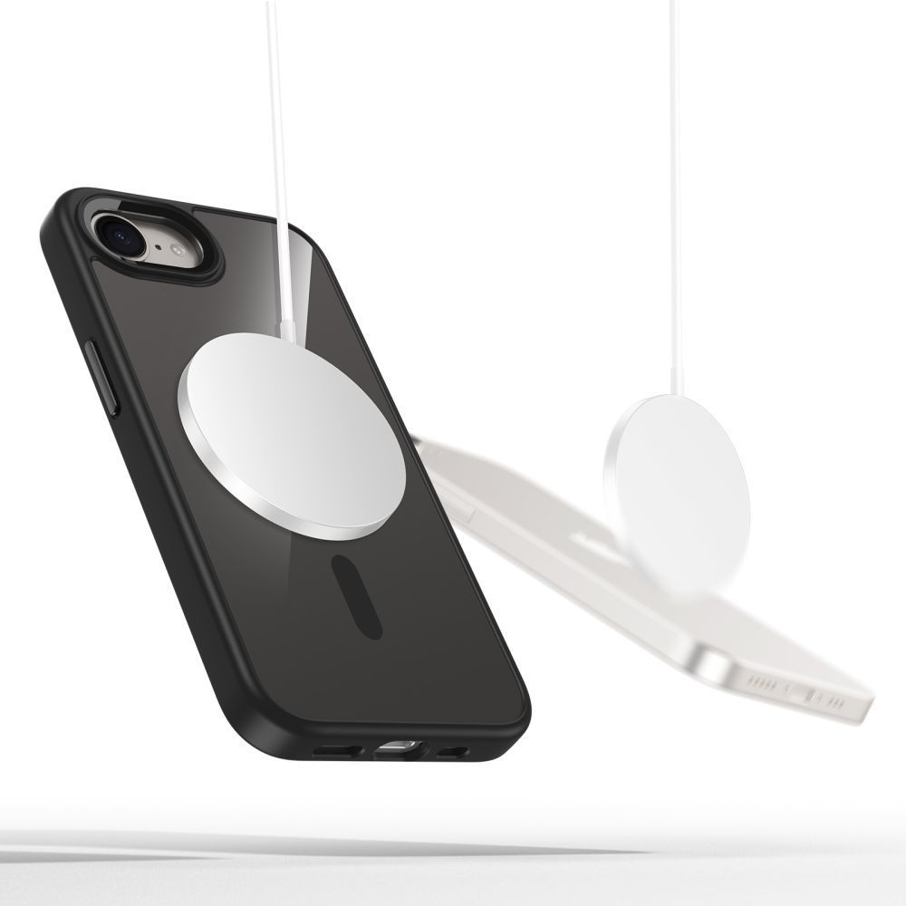 Nothing Phone (3a) Tech-Protect MagMat MagSafe Case Cover, Black Transparent
