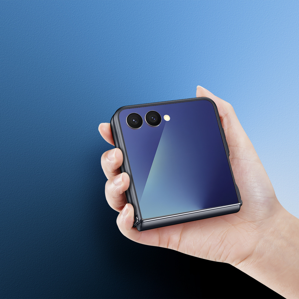 Dux Ducis Aimo Case for Samsung Galaxy Z Flip7, Black
