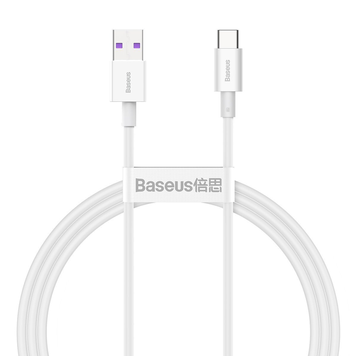 Baseus Superior Series USB to USB Type C Data Charging Cable, 66W, 1m, White | Провод для Зарядки...