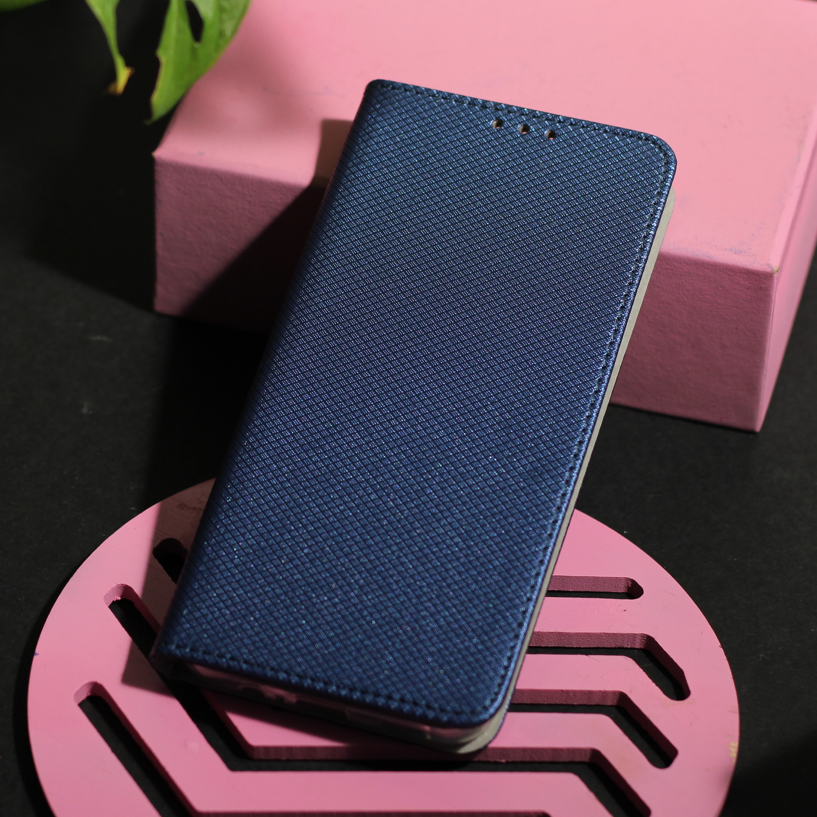 TFO Smart Magnet Wallet Case for Xiaomi Redmi 15C 4G / 5G, Navy Blue