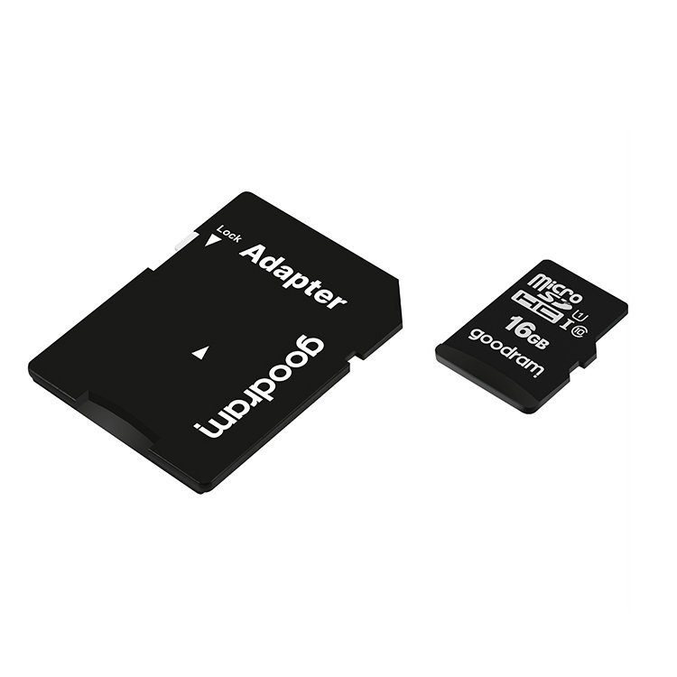Goodram 16 GB microSDHC Memory Card (U1 100MB/s read) | Карта Памяти для Телефона