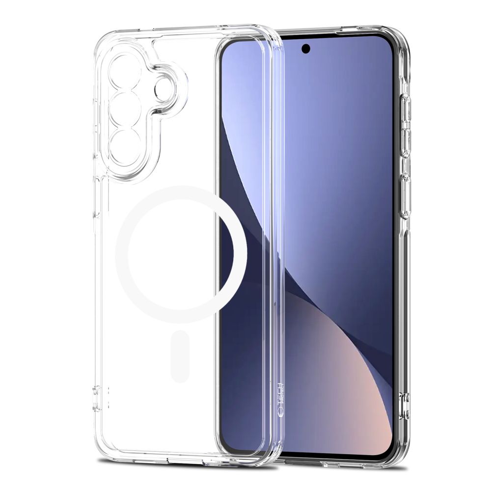 Samsung Galaxy A57 (SM-A576B/DS) Tech-Protect FlexAir Hybrid MagSafe Cover Case, Transparent
