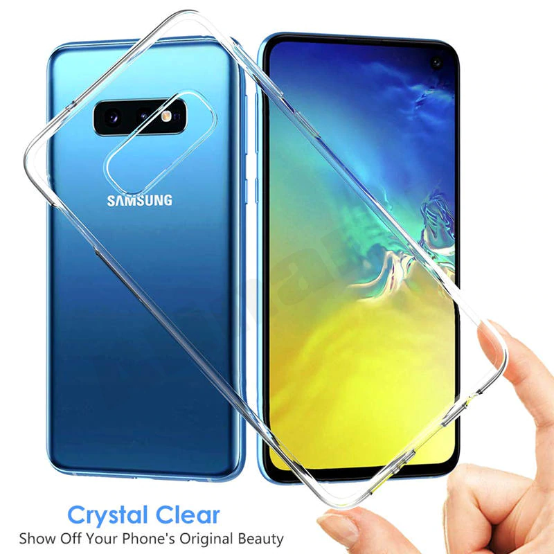 Samsung Galaxy S10e (G970F) Ultraslim TPU Case Cover, Transparent