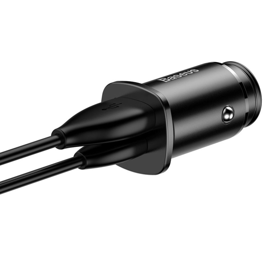 Baseus Type-C USB-C Quick Charge 30W 5A QC4.0 Car Charger Dual PPS Multi Charging