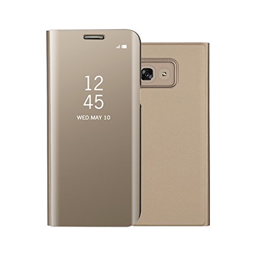 clarity Manufacturing mesh Samsung Galaxy A5 2017 (A520F) Clear View Case, Gold