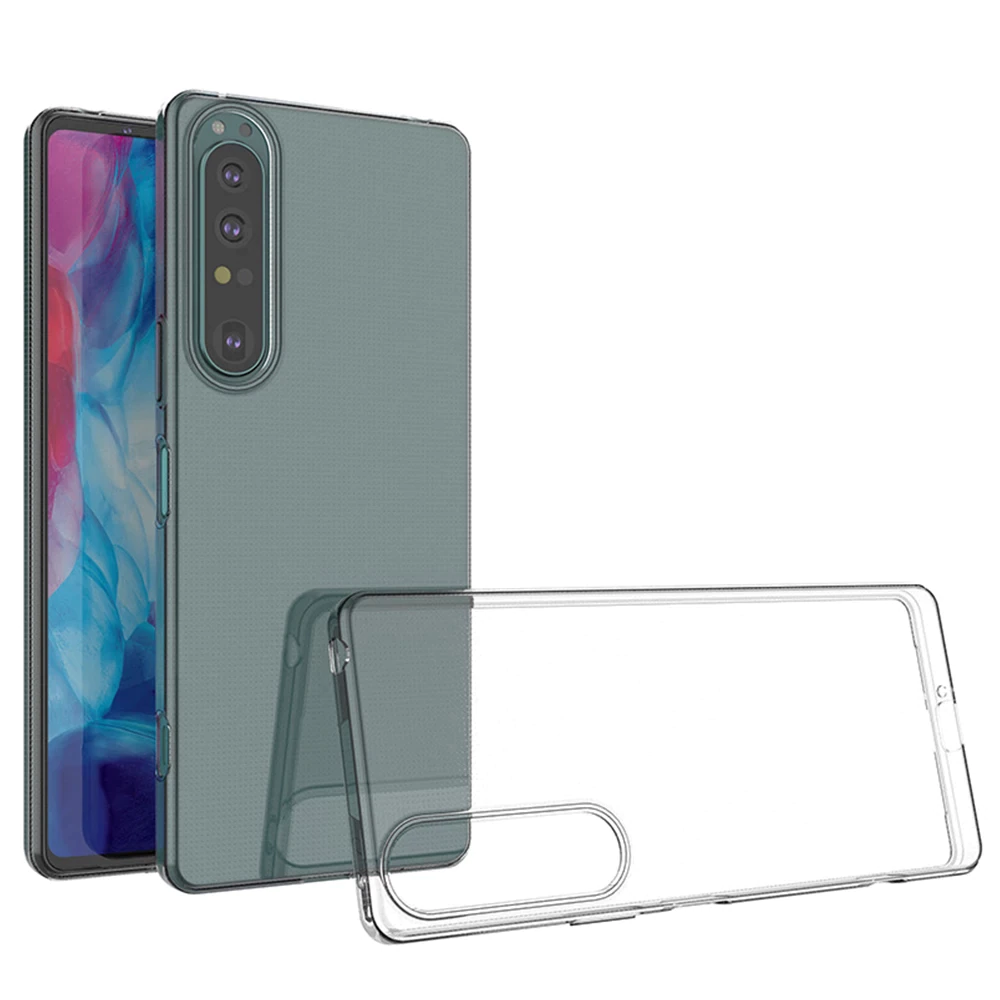 Sony Xperia 1 IV Ultraslim TPU Case Cover, Transparent