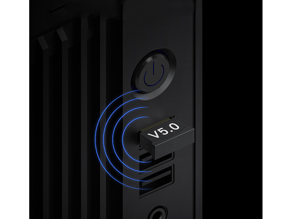 Mini Bluetooth 5.0 USB Adapter, Black (1)