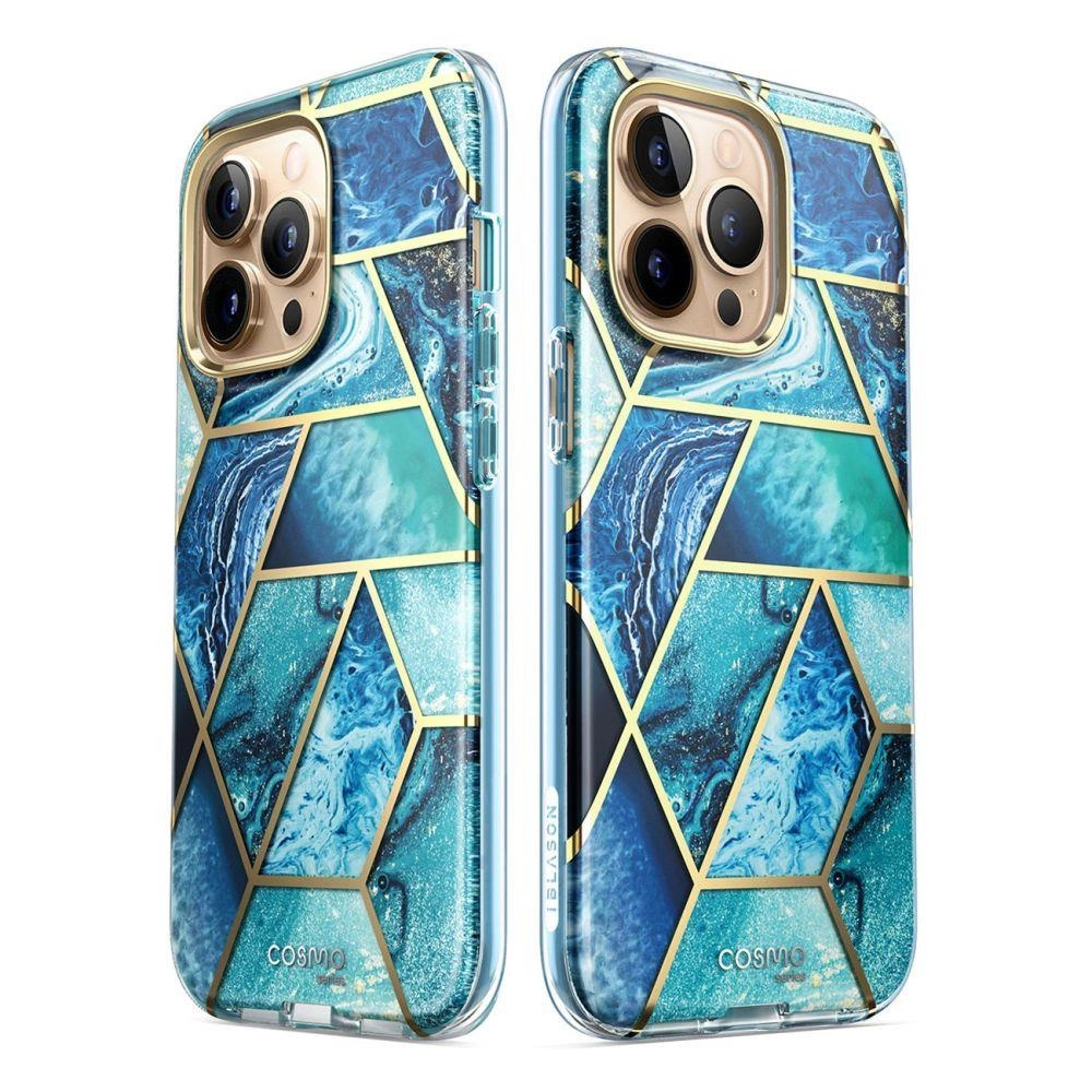 Apple iPhone 14 Pro Max 6.7\'\' SUPCASE Cosmo Hard Case Cover, Ocean Blue