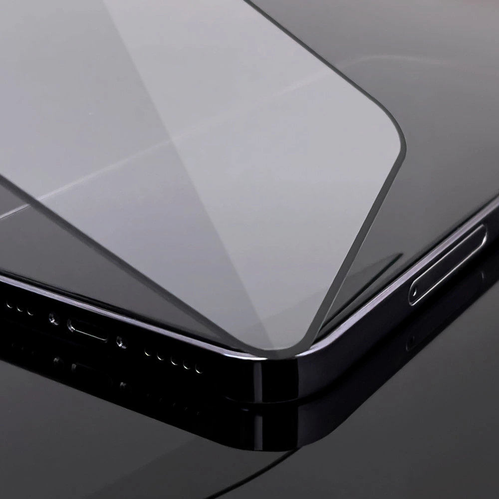 5D Защитное Стекло для Nokia 5.4, Черное Закруглённое (Tempered Glass)