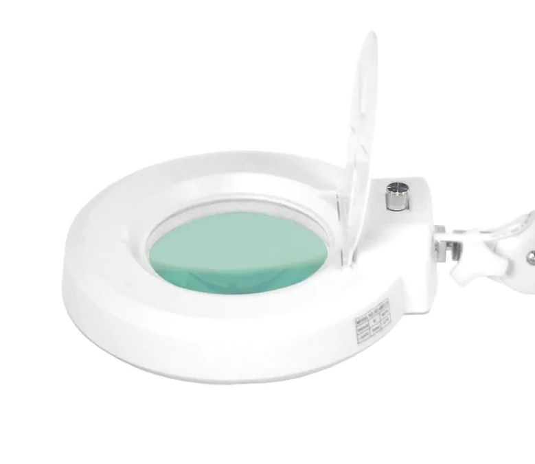 Activeshop S5 LED Magnifying Lamp with Stand, White