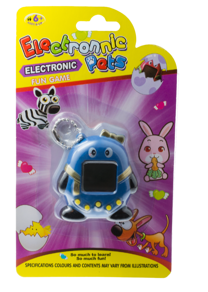 Toy Tamagotchi Electronic pet game 168-in-1- Blue
