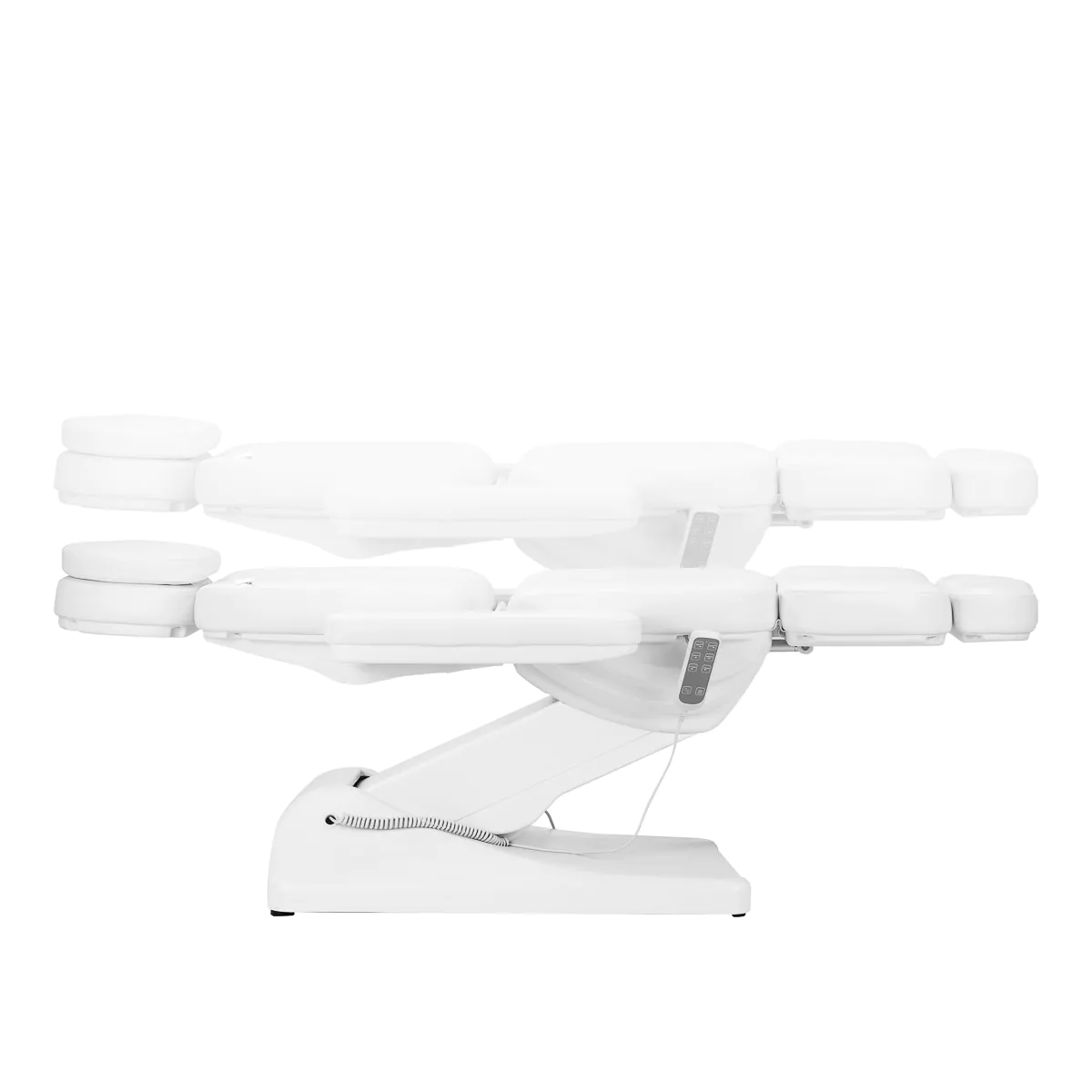 Sillon Luxury Electric Cosmetic Chair with 3 Motors, White