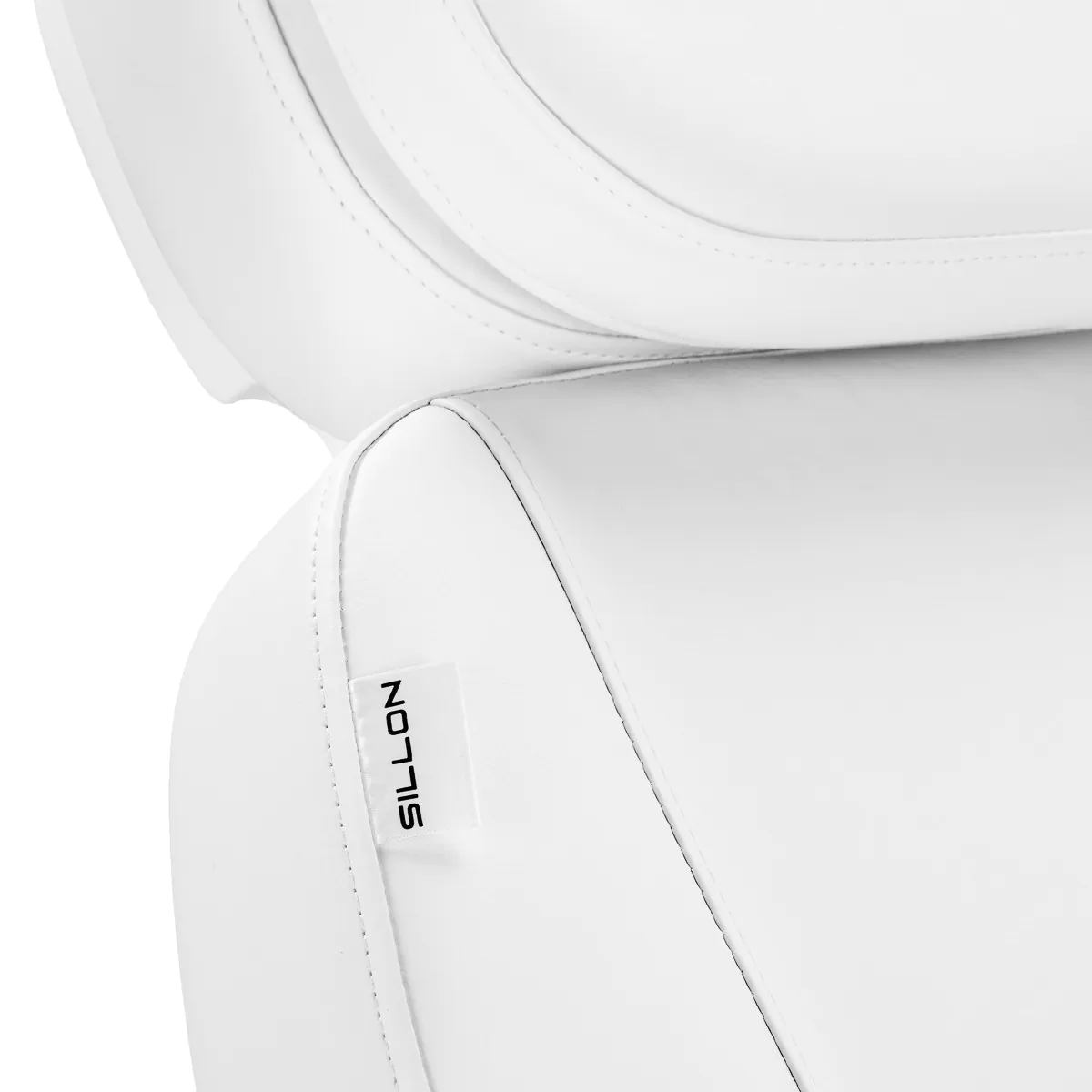Sillon Luxury Electric Cosmetic Chair with 3 Motors, White