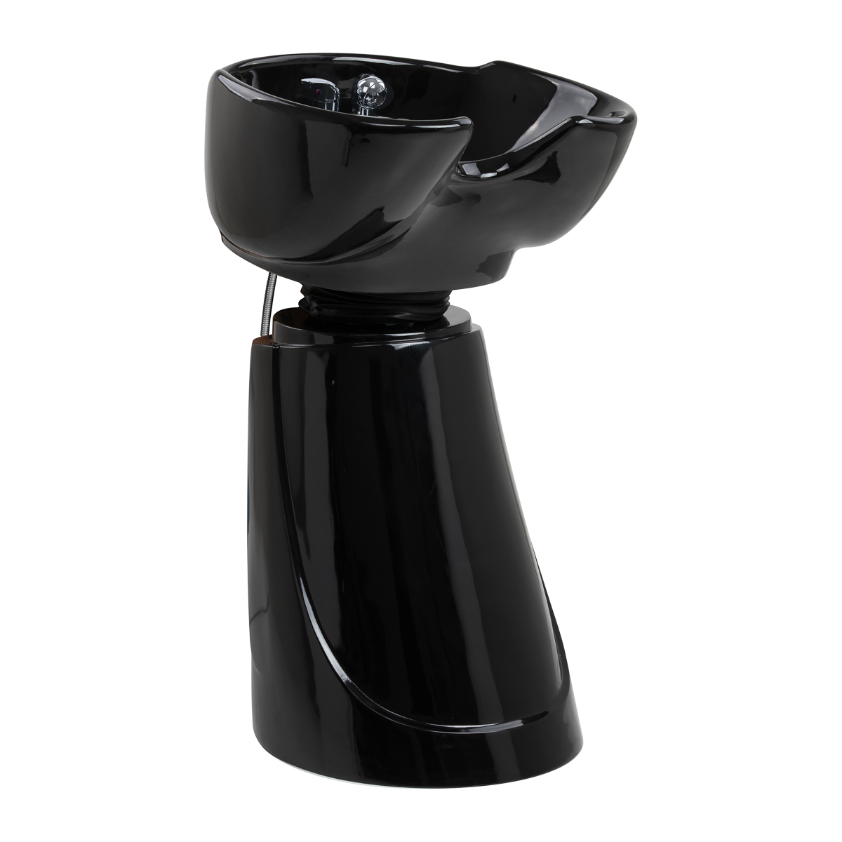 Hairdressing Wash Basin Station Gabbiano B40 Black