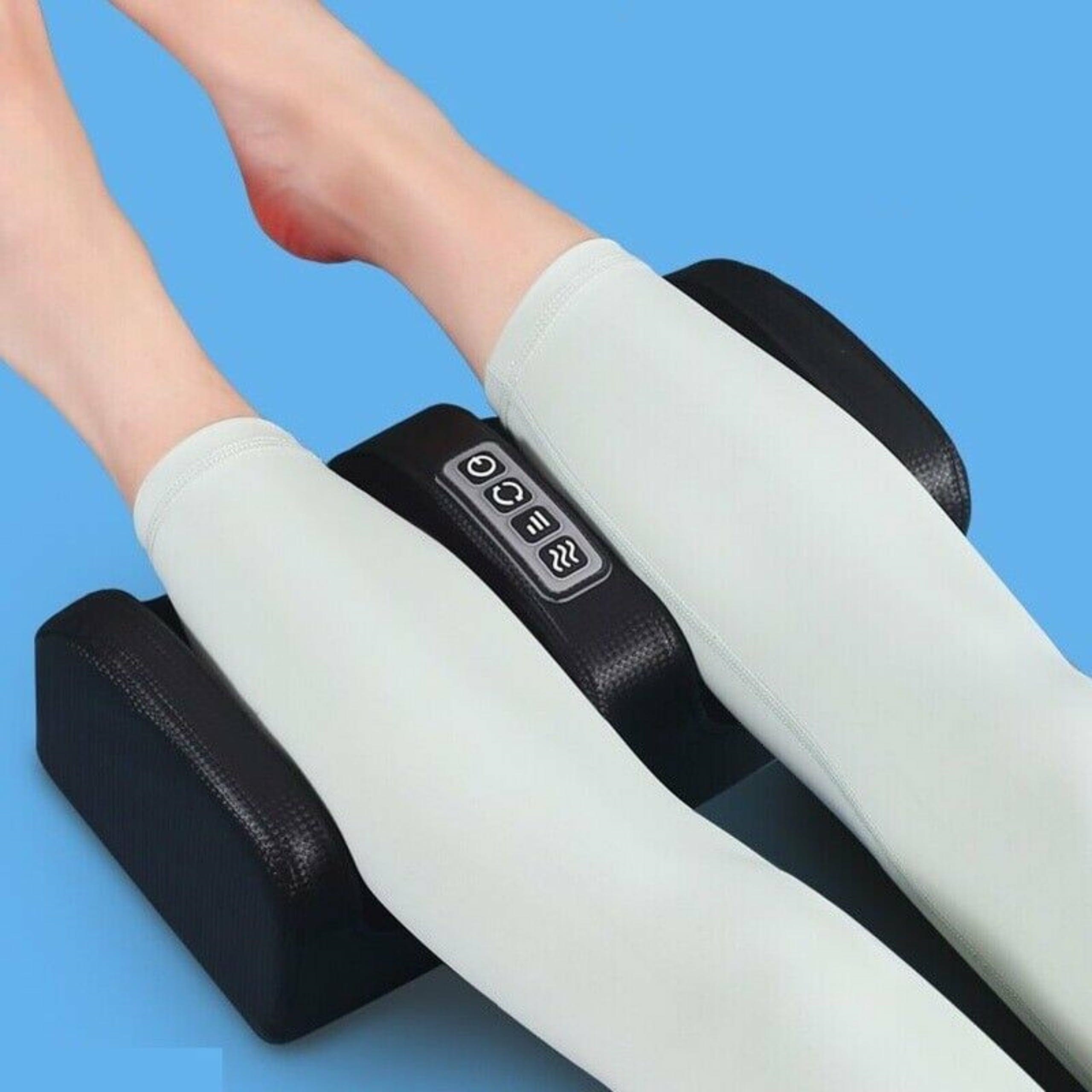 Electric Foot and Leg Massager DA430 with Heat Function, Black