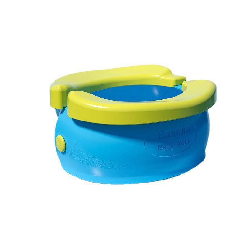 Foldable Travel Potty for Toddlers and Kids, Blue and Yellow