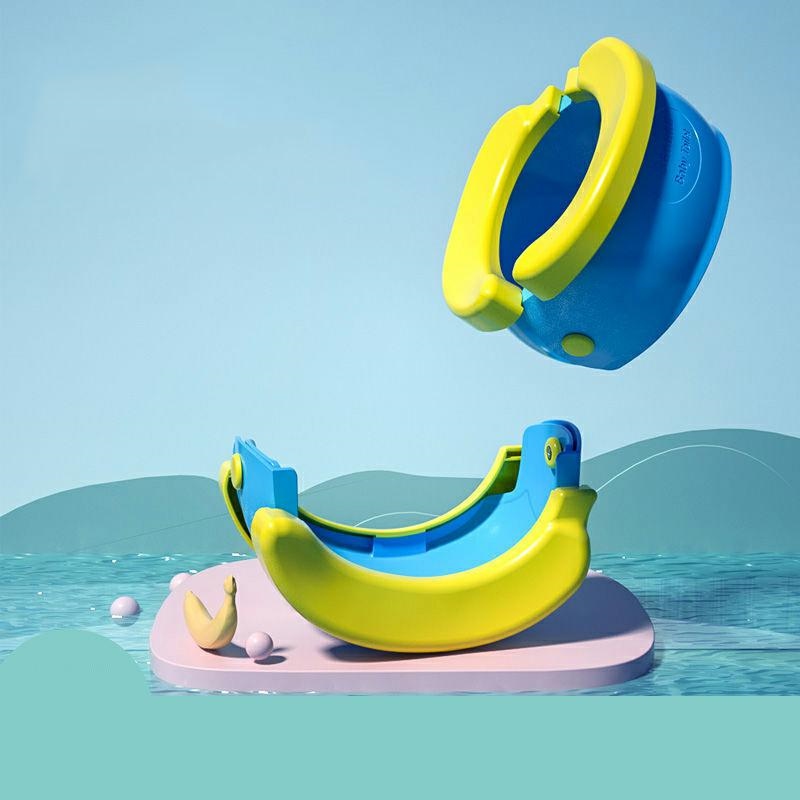 Foldable Travel Potty for Children Banana, Blue/Yellow