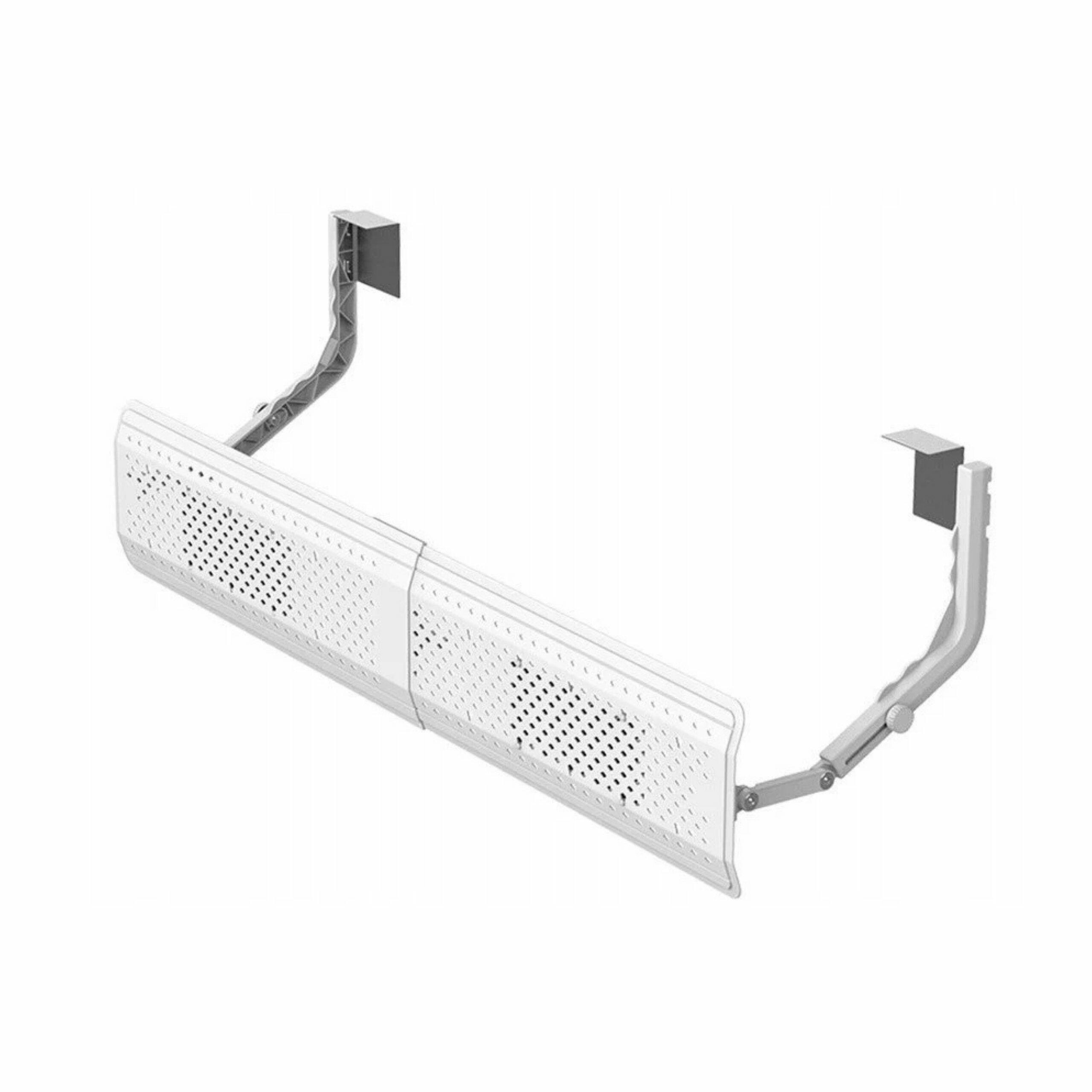Adjustable Air Conditioner Deflector 57-105cm, White
