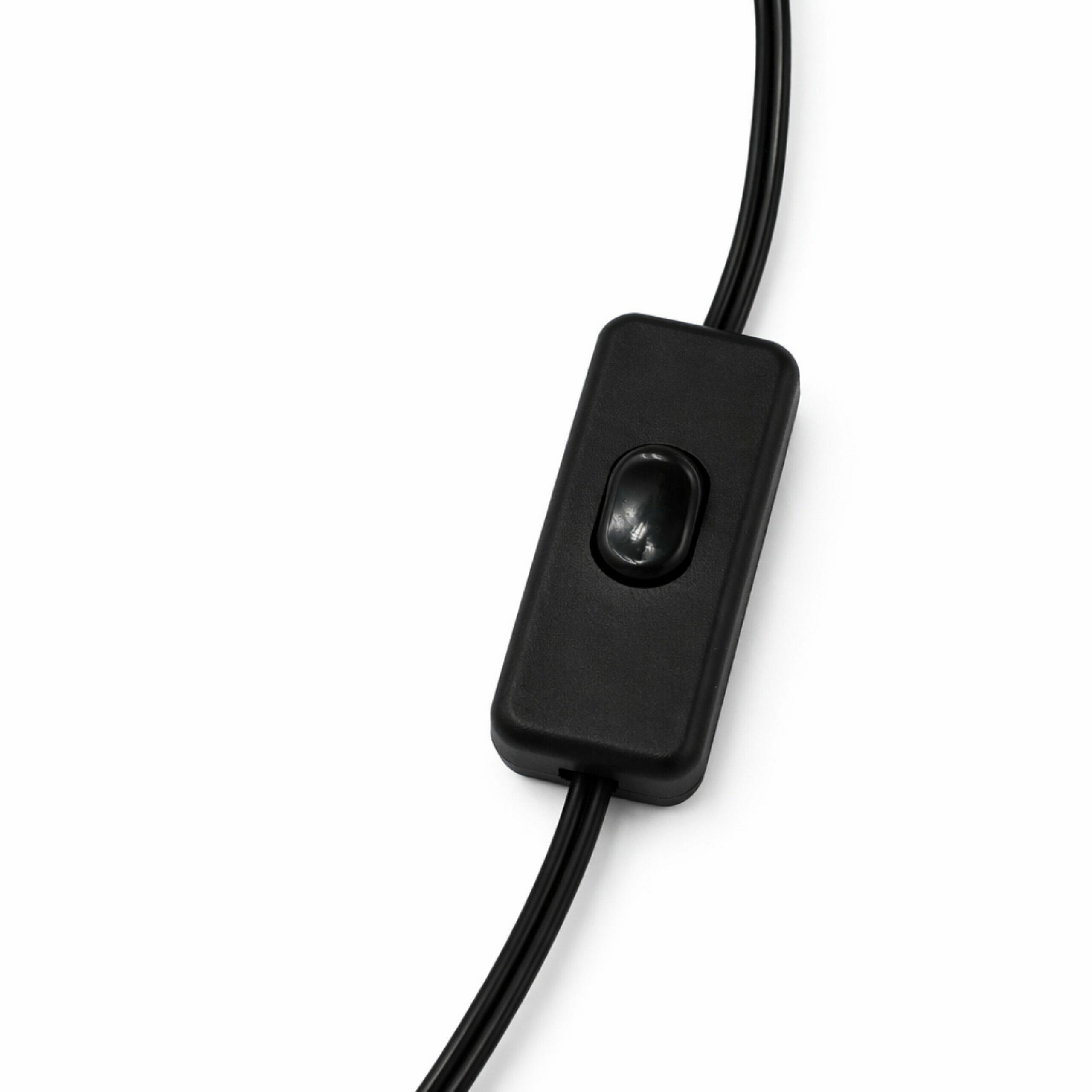 12V Oscillating Car Fan with Clip, Black