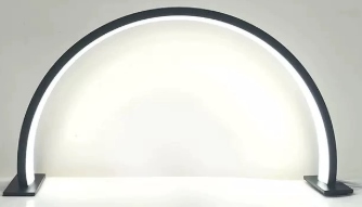 LED Cosmetic Lamp 39cm 20W, Black