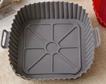 Silicone Liners for Air Fryer, 3 Pcs, Grey