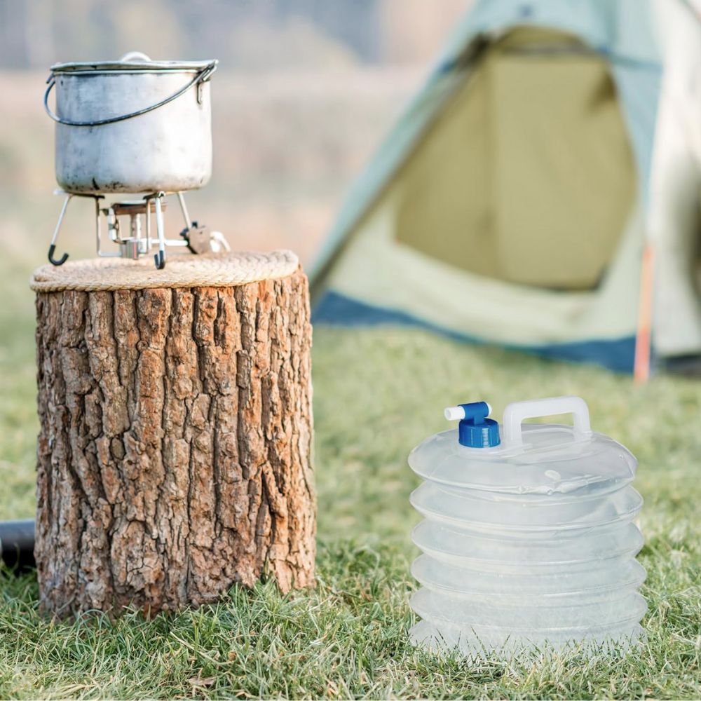 Collapsible Plastic Water Tank Tourist Camping Canister 10 L