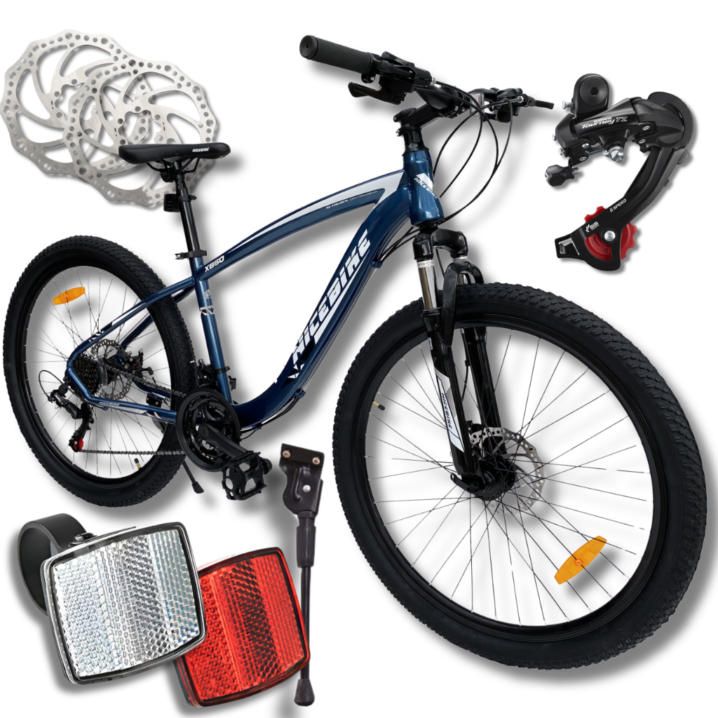 Mtb 26 Shimano mountain bike 21 gears 2X discs Frame 16" 26" wheels