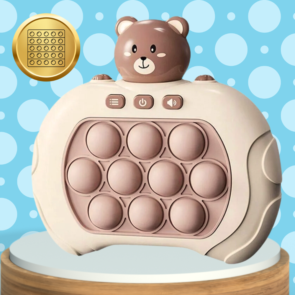 Bakalu Electronic Pop It Skill Game Bear