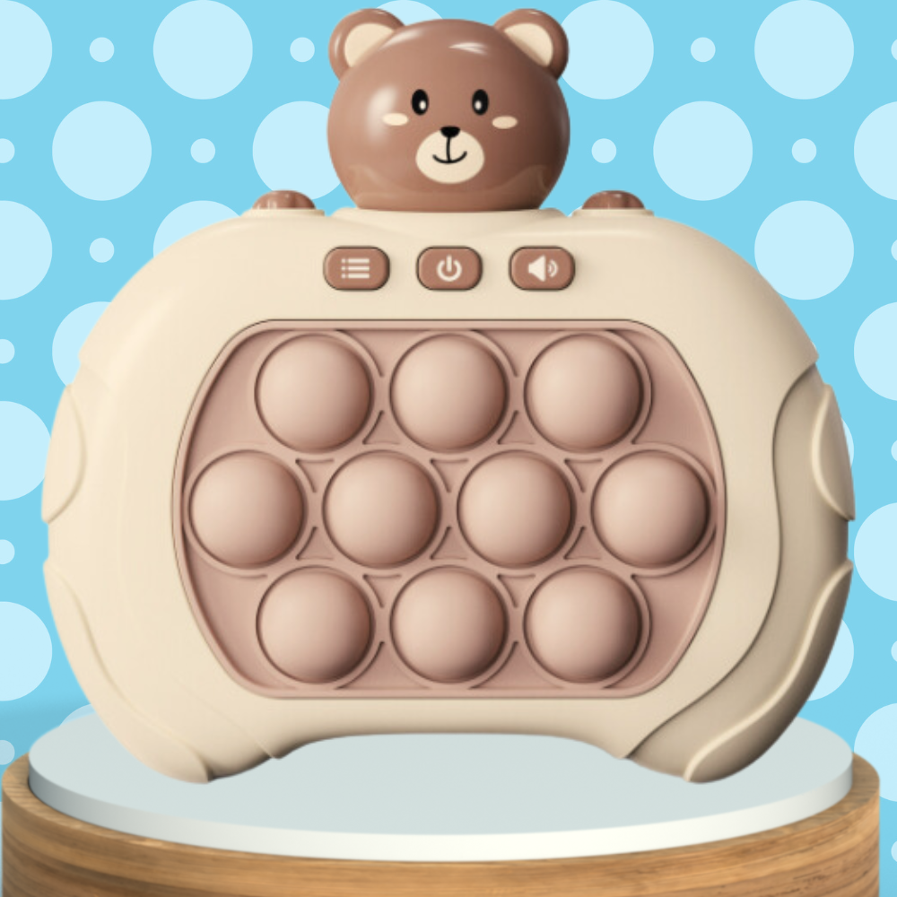 Bakalu Electronic Pop It Skill Game Bear