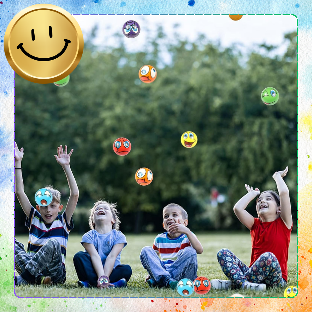 Sensory Anti-Stress Balls, 12 Pcs, 6 cm
