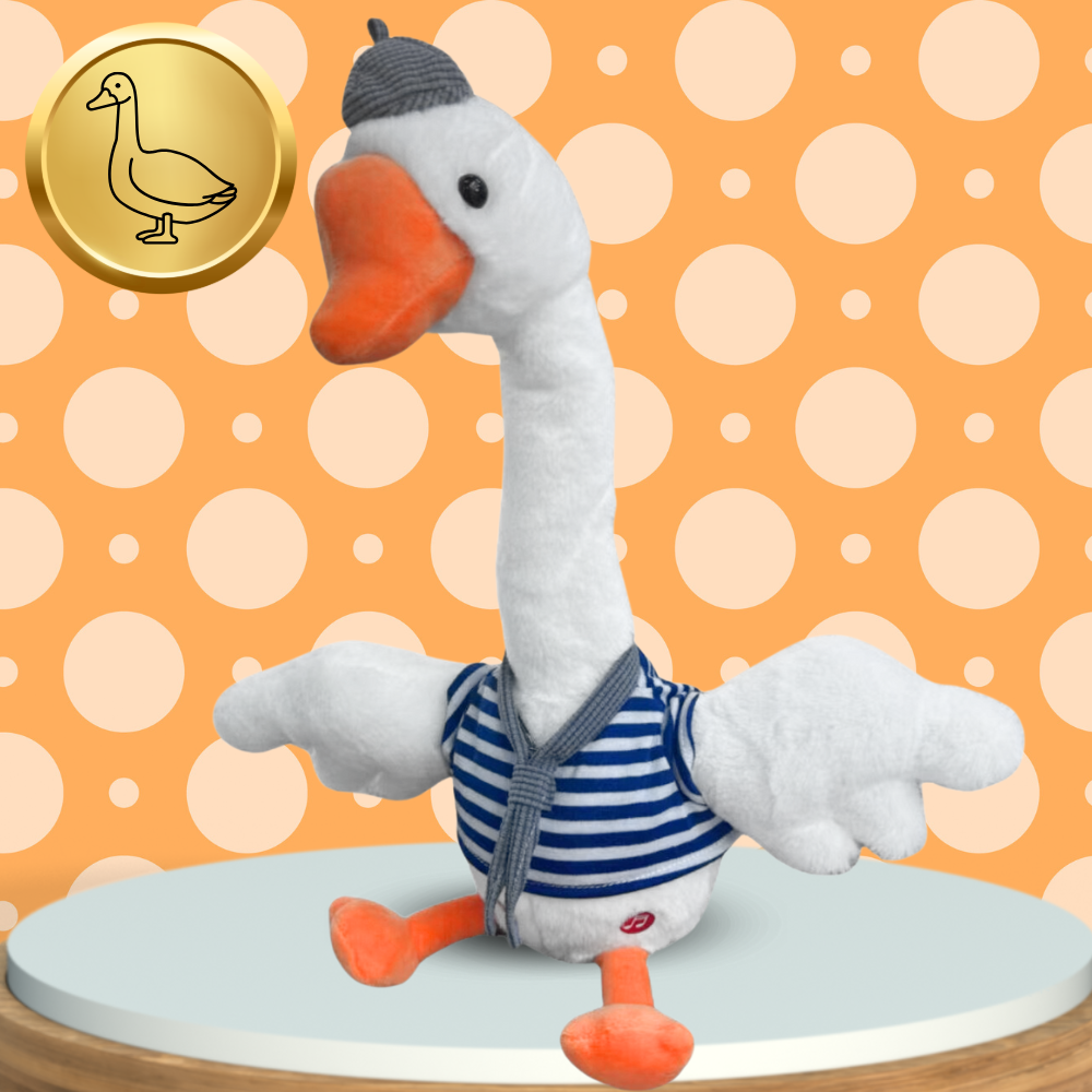 Interactive Talking Goose Plush Toy Mascot