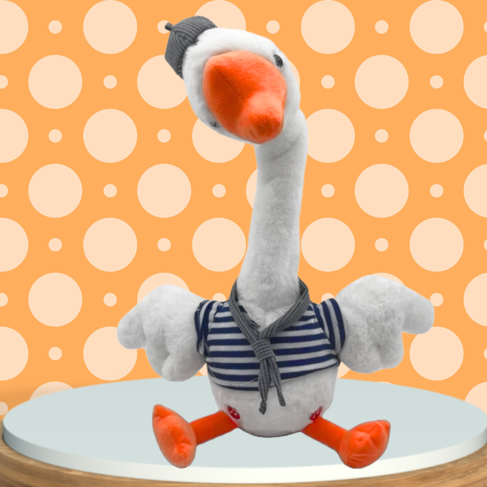 Interactive Talking Goose Plush Toy Mascot