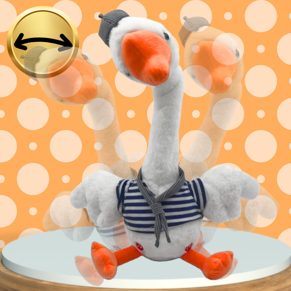 Interactive Talking Goose Plush Toy Mascot