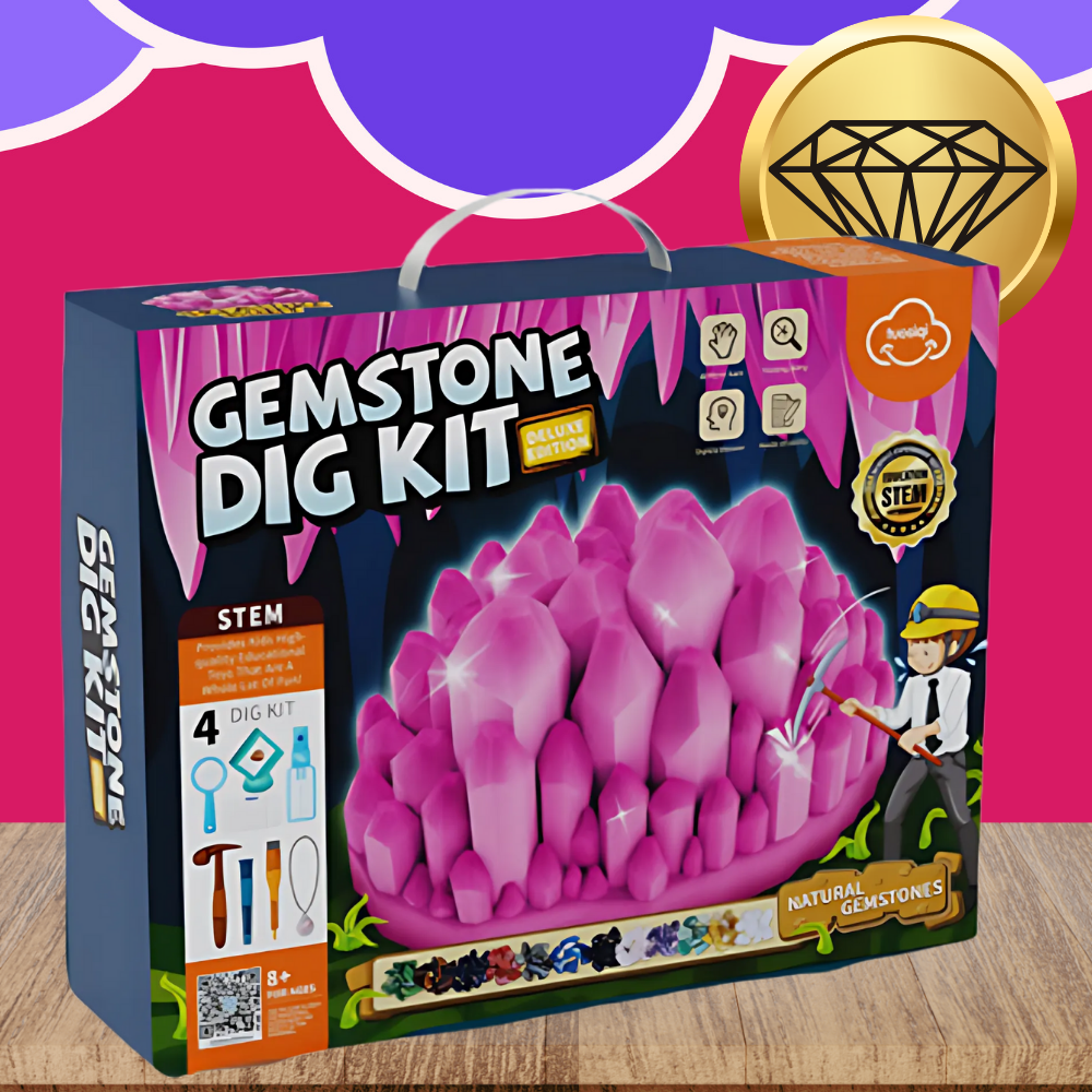 Little Archaeologist Kit Crystal and Diamond Mine