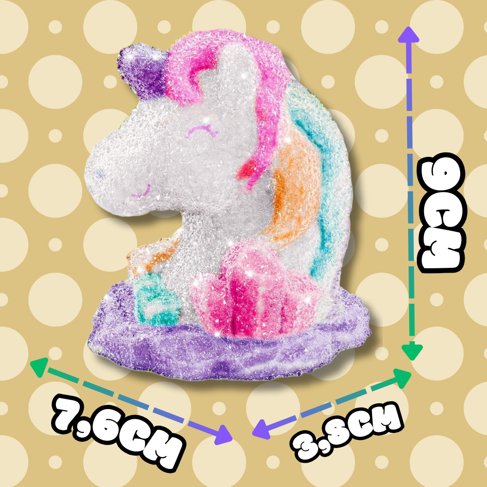 Bakalu Crystal Growing & Painting Educational Set Unicorn DIY