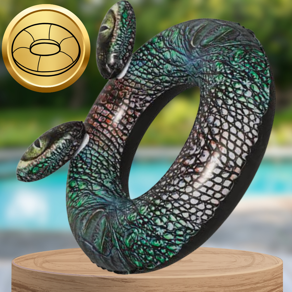 Bestway Krokodils piepūšamais peldriņķis, 91 cm