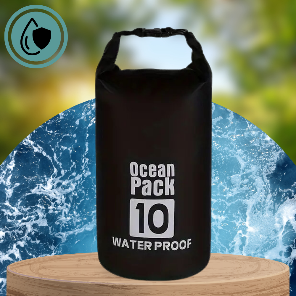 Bakalu Waterproof Dry Bag 10L, Black