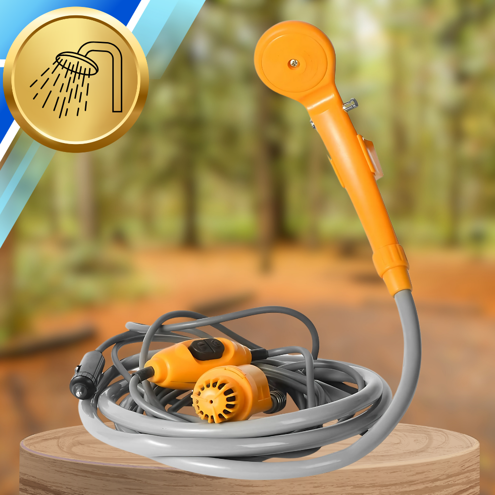 Bakalu KZ1257 Portable Camping Shower, 12V