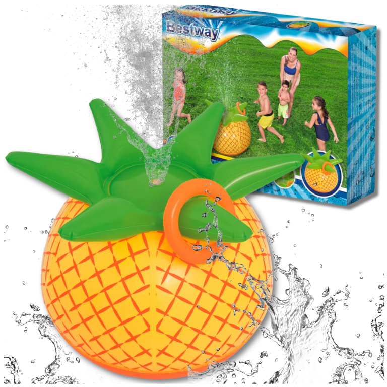 Bestway Inflatable Pineapple Garden Sprinkler for Kids Water Toy 81 cm