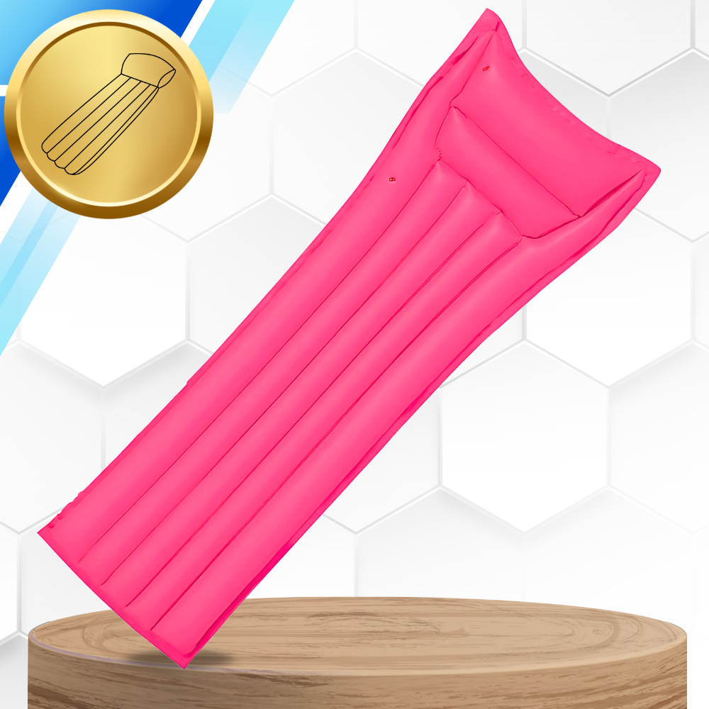 Bestway Inflatable Water Air Mat 183 x 69 cm, Pink