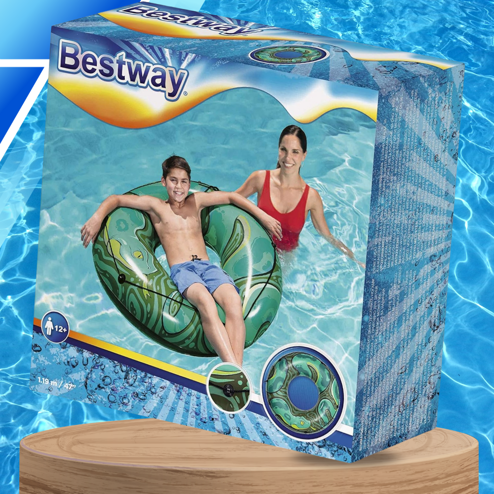 Bestway Snake piepūšamais peldriņķis, 119 cm