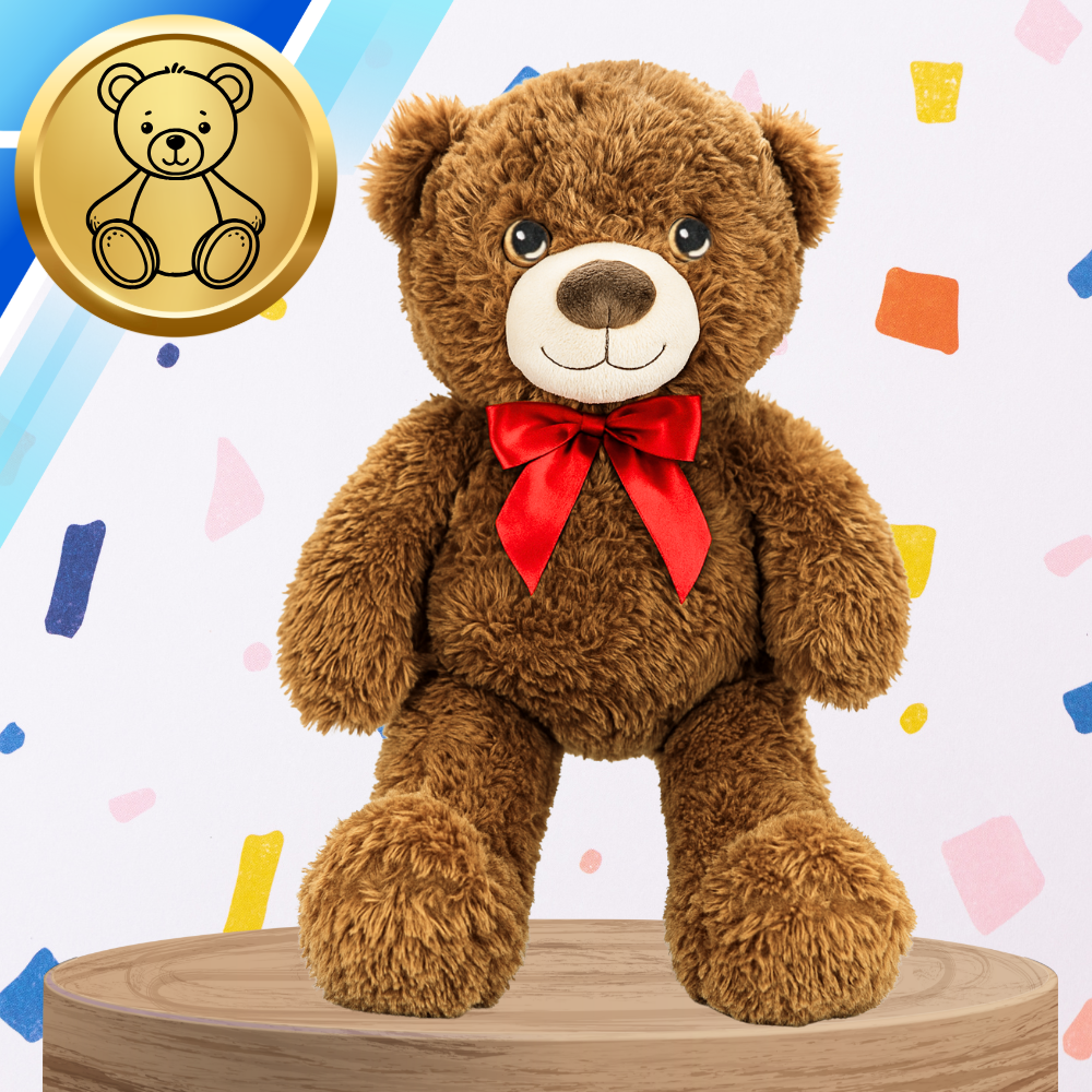 Large Teddy Bear 50 cm Soft Plush Toy for Kids, Brown (0)