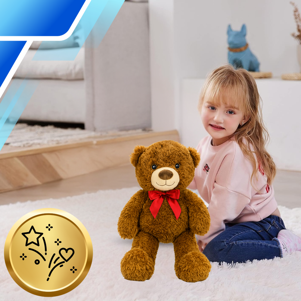 Large Teddy Bear 50 cm Soft Plush Toy for Kids, Brown (3)