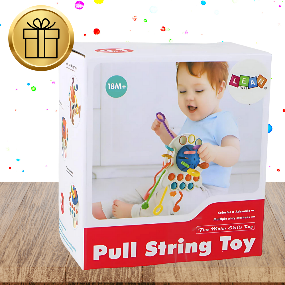 4-in-1 Octopus Sensory Toy for Babies Developmental Infant Toy