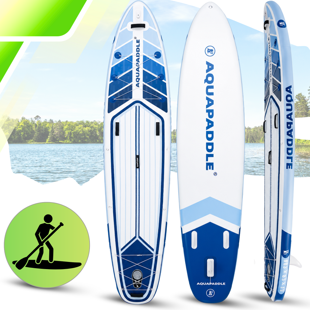 AquaPaddle SUP Board 355x82x15 cm with Accessories, 200 kg, Navigator Blue