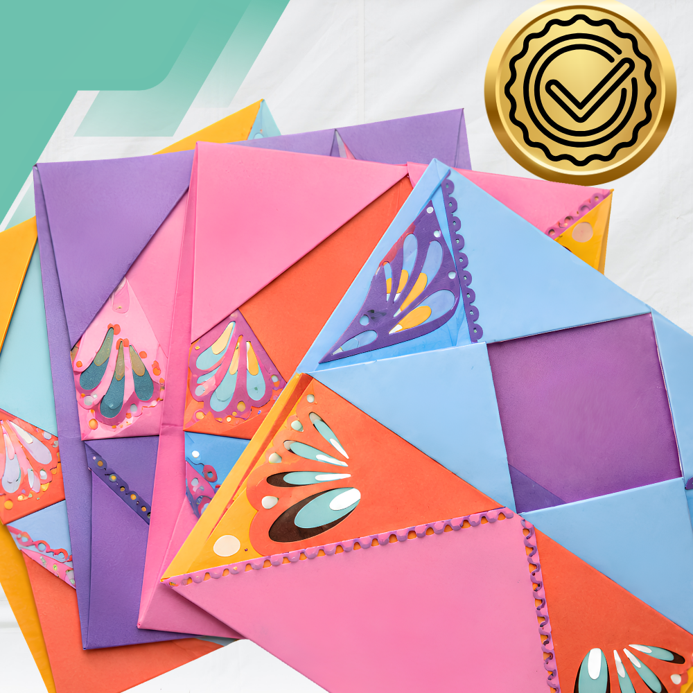 Kids Origami Set, 54 Sheets, 27 Animals with Instruction Booklet