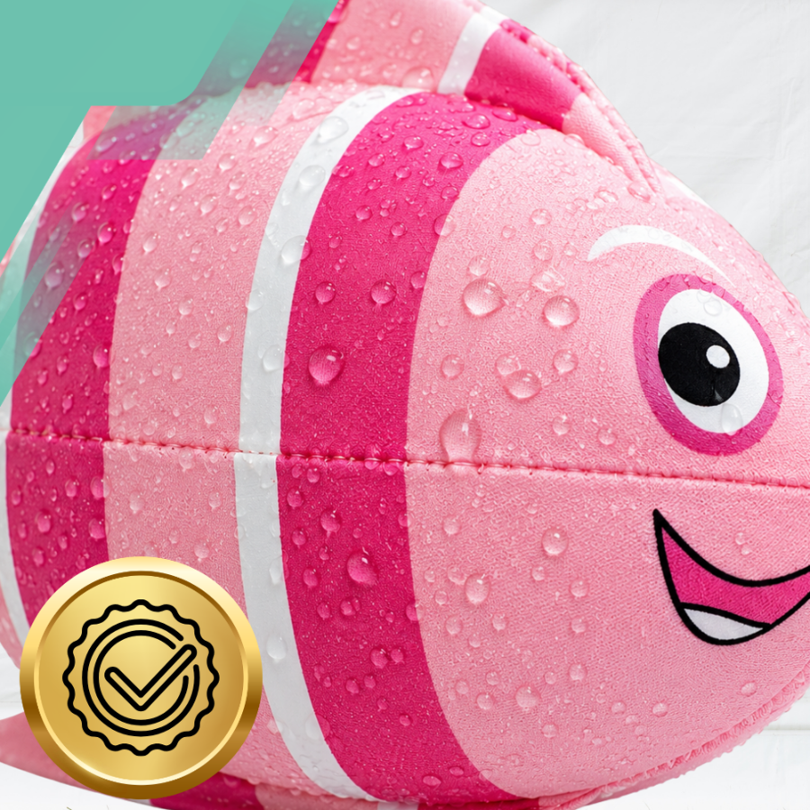 Waimea Neoprene Water Ball Fish 20 cm, Pink